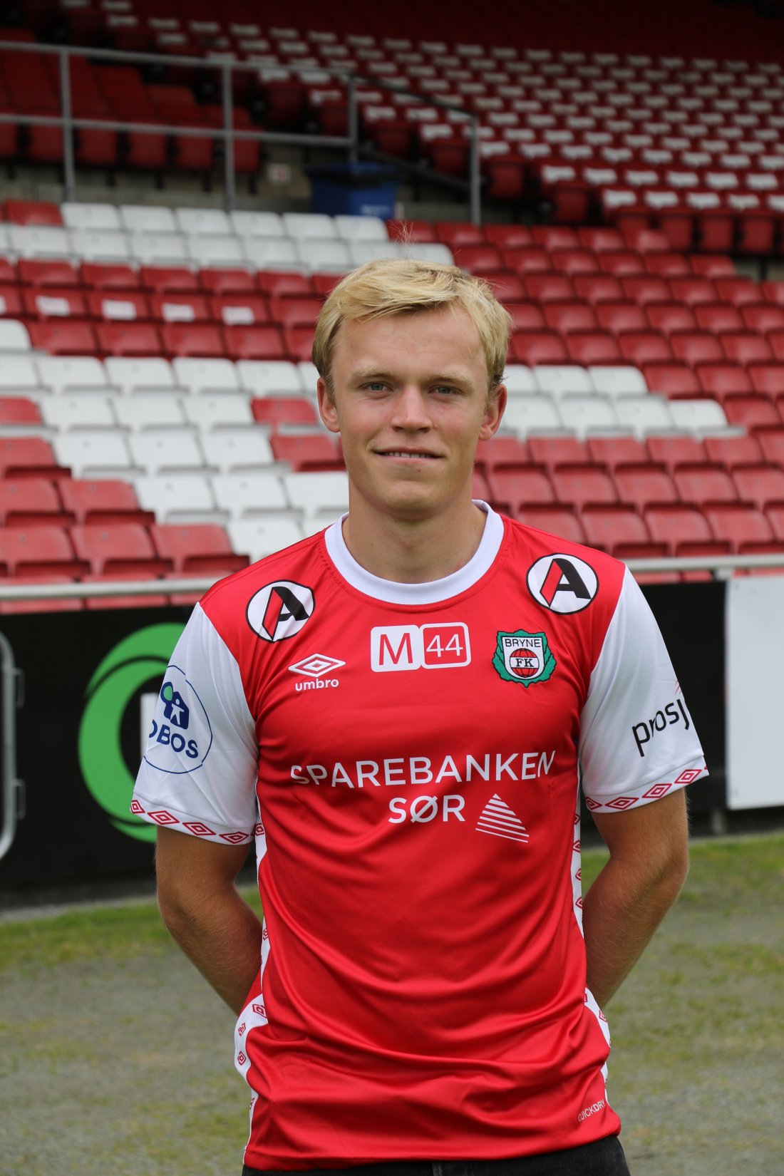 Lasse Qvigstad er klar for Bryne og får drakt nummer 17.